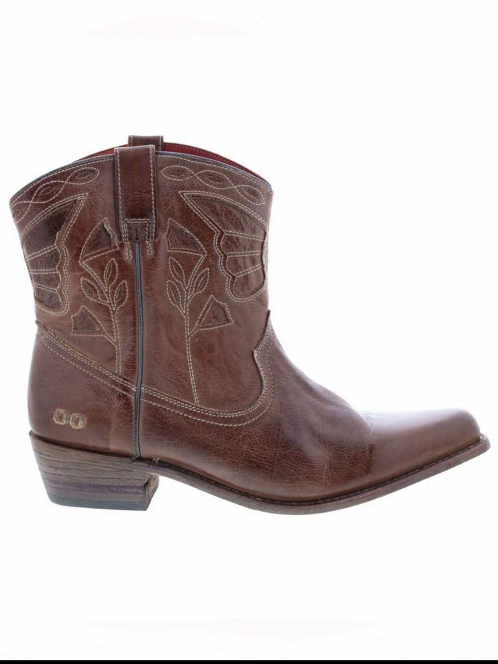Bed Stu Cobbler Filly II Western‎ Ankle Boots Leather Pull On  Women's Sz. 8 - Picture 15 of 16